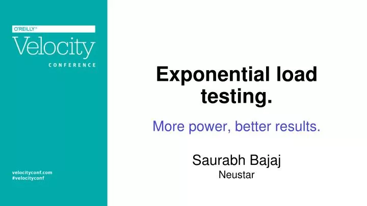 exponential load testing