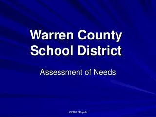 Warren County School District