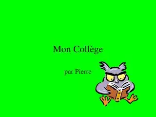 mon coll ge
