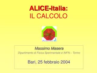alice italia il calcolo