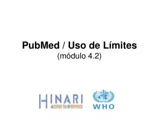pubmed uso de l mites m dulo 4 2