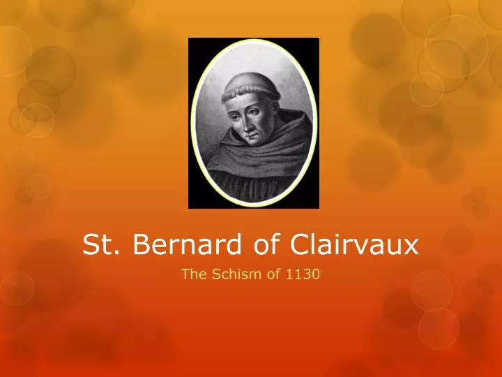st bernard of clairvaux
