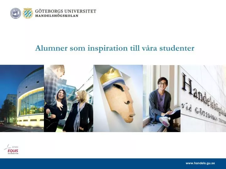 alumner som inspiration till v ra studenter