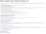 Bao hiem suc khoe - slide 1