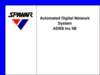 Automated Digital Network System ADNS Inc IIB