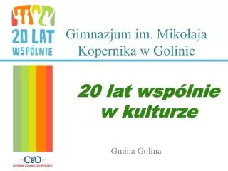 gimnazjum im miko aja kopernika w golinie