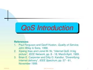 QoS Introduction