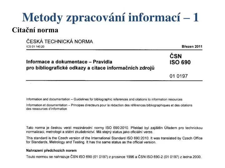 metody zpracov n informac 1