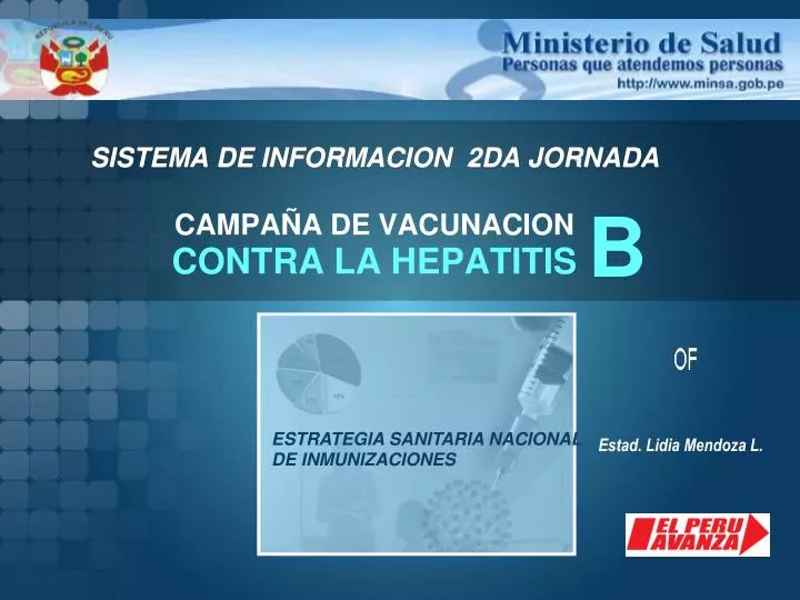 sistema de informacion 2da jornada campa a de vacunacion contra la hepatitis
