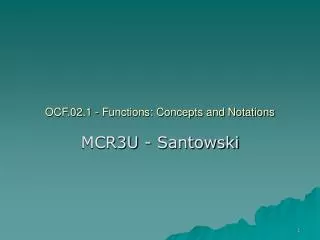 OCF.02.1 - Functions: Concepts and Notations