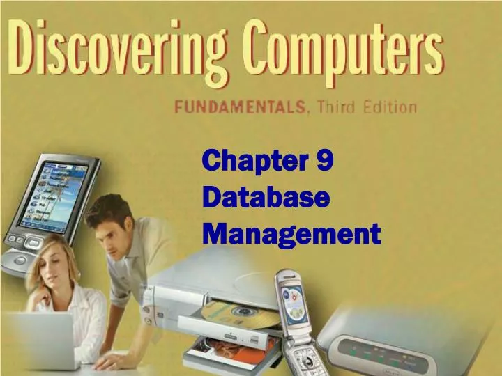 chapter 9 database management