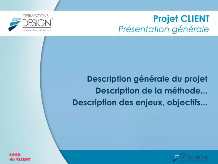 projet client pr sentation g n rale