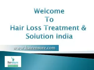 Hair Loss Treatment by Trichologist in Vadodara