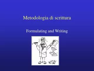 Metodologia di scrittura