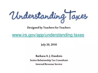 irs/app/understanding taxes