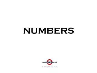 numbers