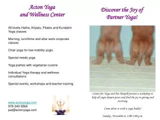 Discover the Joy of Partner Yoga!