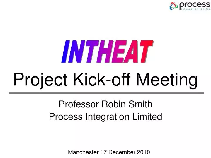 project kick off meeting