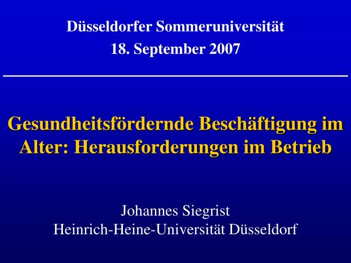 gesundheitsf rdernde besch ftigung im alter herausforderungen im betrieb