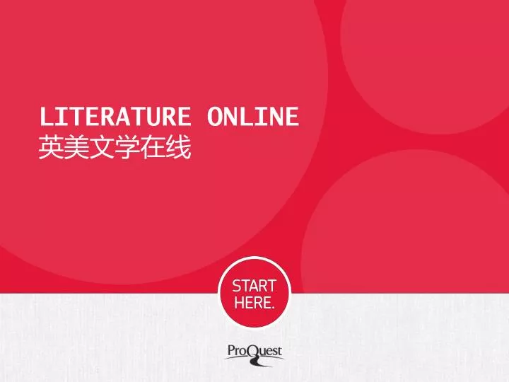 literature online