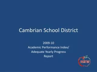 Cambrian School District