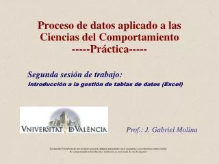 proceso de datos aplicado a las ciencias del comportamiento pr ctica
