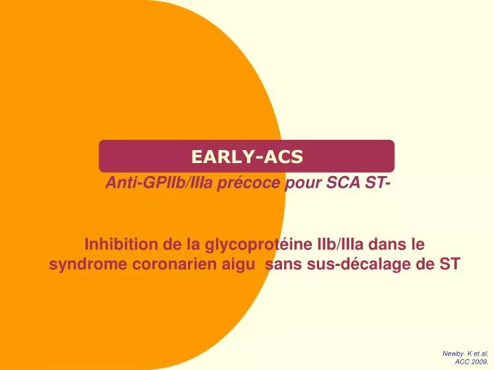 early acs