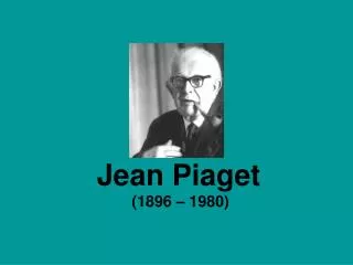 jean piaget
