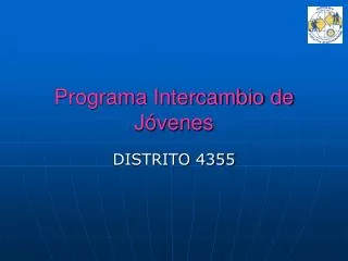 programa intercambio de j venes