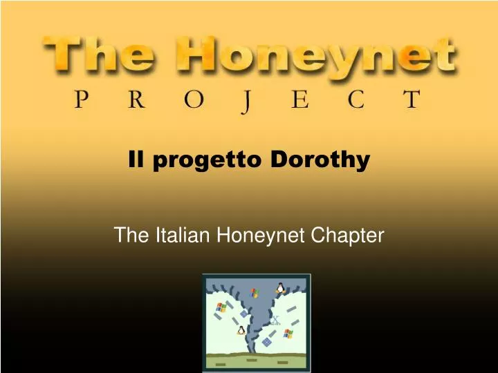 il progetto dorothy