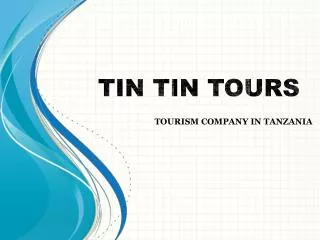Tourism Company in Tanzania - Tin Tin Tours
