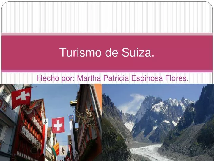 turismo de suiza