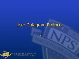 User Datagram Protocol