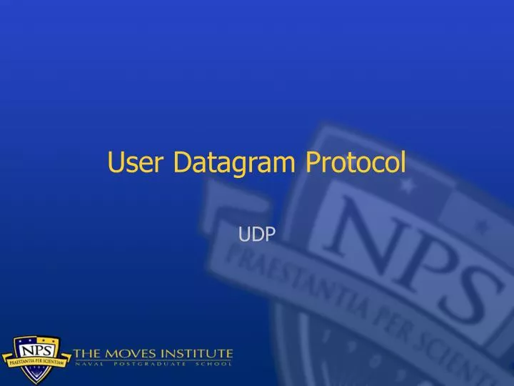 user datagram protocol