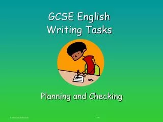 GCSE English Writing Tasks