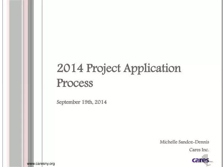 2014 project application process