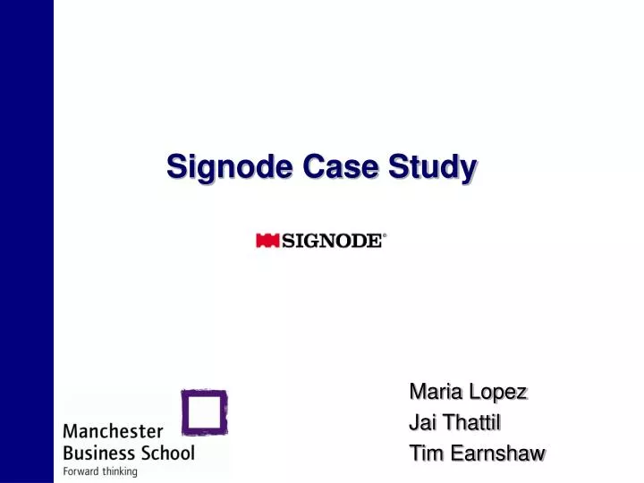 signode case study
