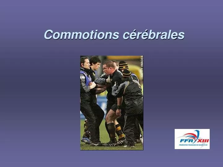 commotions c r brales