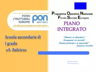 piano integrato