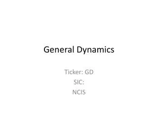 General Dynamics