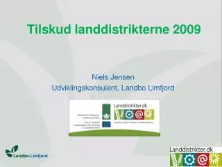 tilskud landdistrikterne 2009