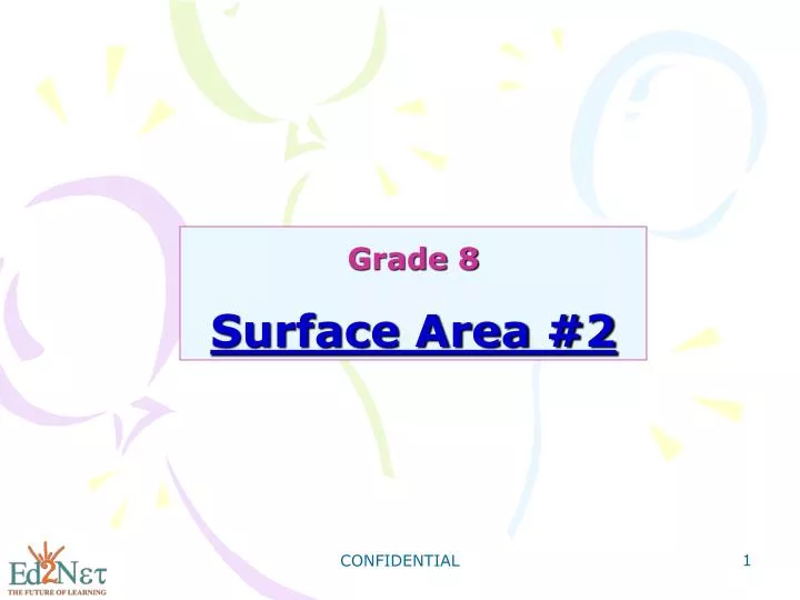 grade 8 surface area 2