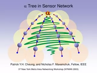 ? Tree in Sensor Network