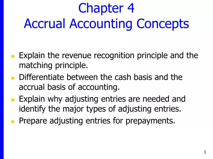 chapter 4 accrual accounting concepts