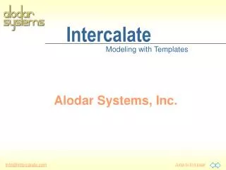 Intercalate