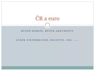r a euro