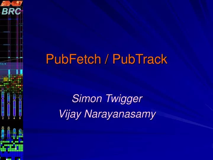 pubfetch pubtrack