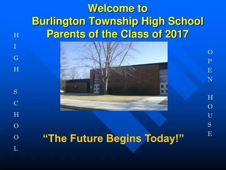 welcome to burlington township high school parents of the class of 2017