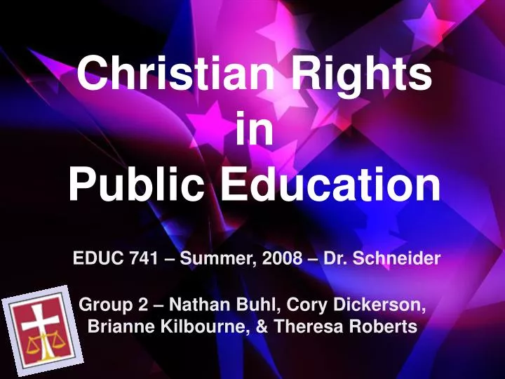 christian rights in public education