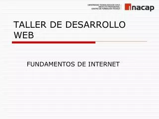 taller de desarrollo web